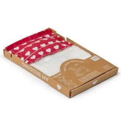 Moover - Dolls Pram Bedding - Red