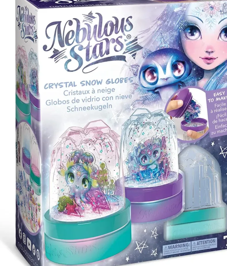 Nebulous Stars - Crystal Snow Globes