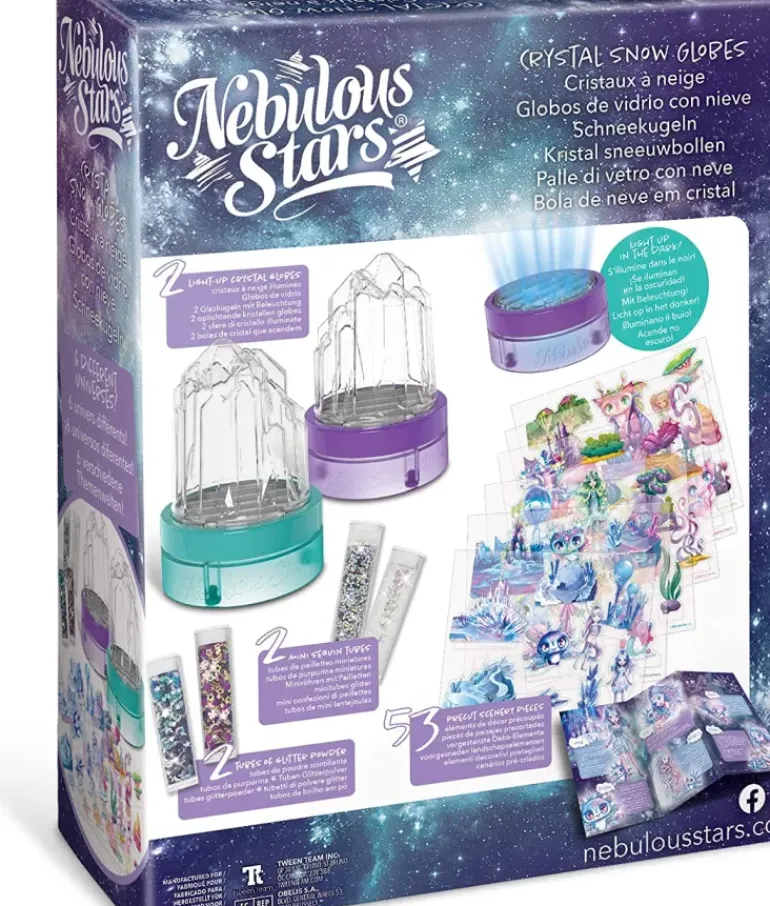 Nebulous Stars - Crystal Snow Globes