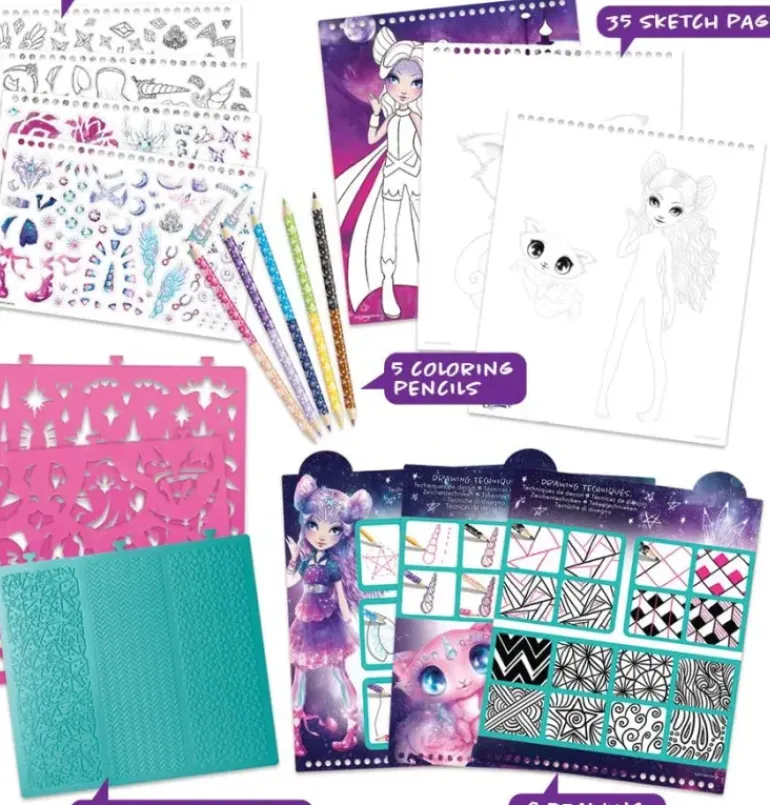 Nebulous Stars - Nebulia Creative Sketchbook