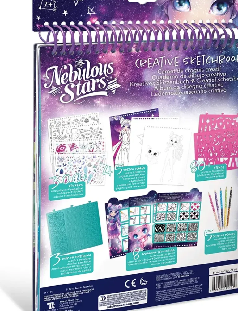Nebulous Stars - Nebulia Creative Sketchbook