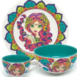 Nebulous Stars - Porcelain Painting