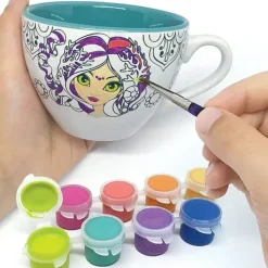 Nebulous Stars - Porcelain Painting