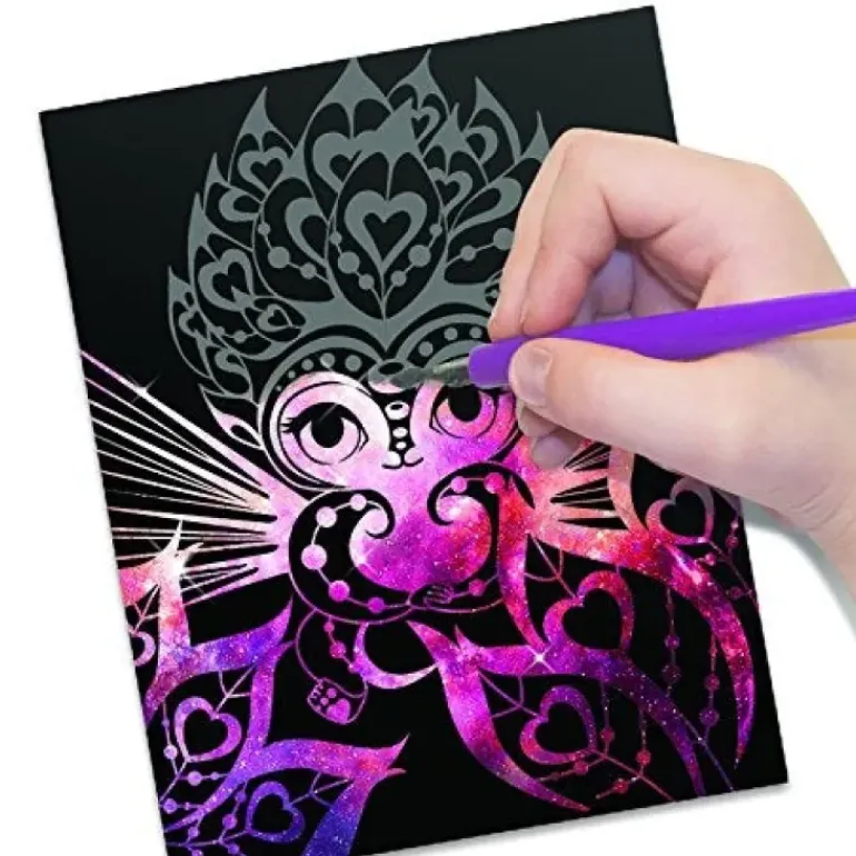 Nebulous Stars - Scratch Art