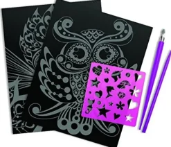 Nebulous Stars - Scratch Art