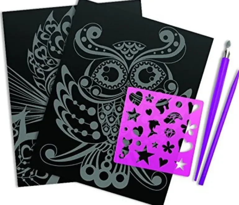 Nebulous Stars - Scratch Art