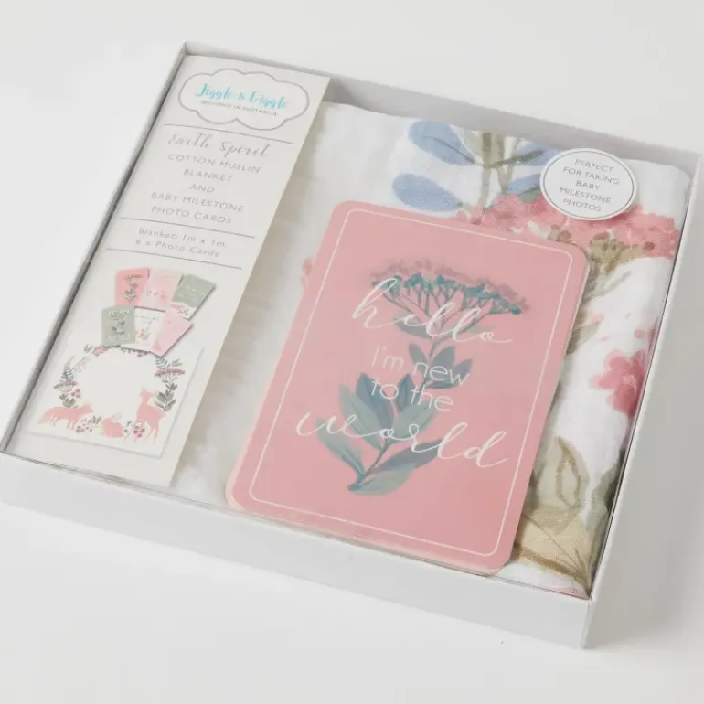 Pilbeam - Earth Spirit Milestone Muslin Set