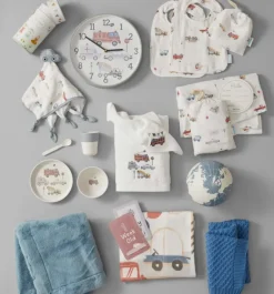 Pilbeam - Transport Milestone Muslin Set