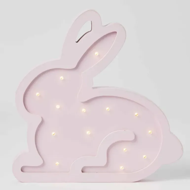 Pilbeam - Wooden Light Bunny