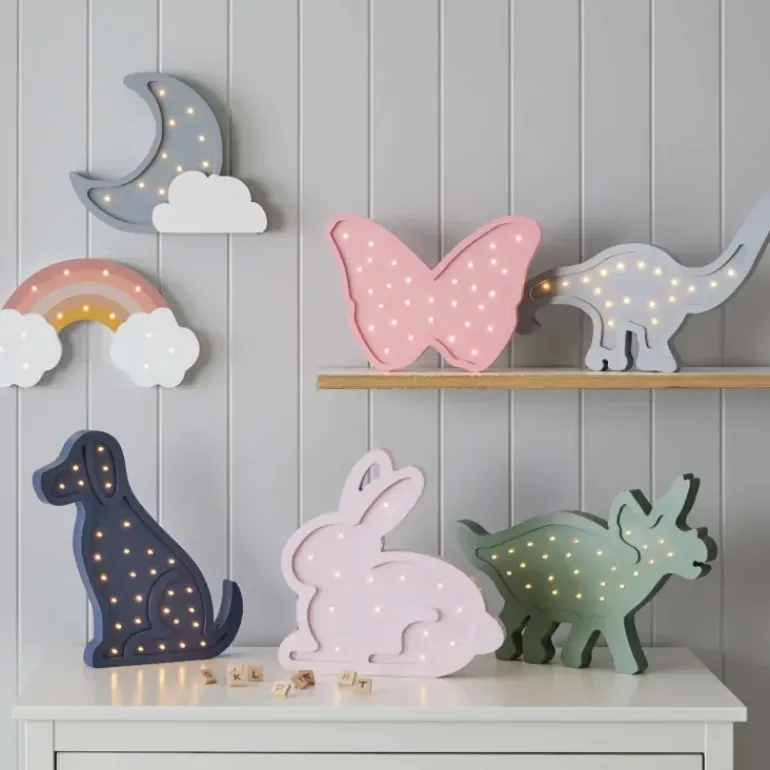 Pilbeam - Wooden Light Bunny