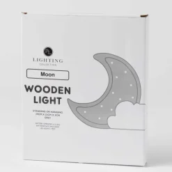 Pilbeam - Wooden Light Moon