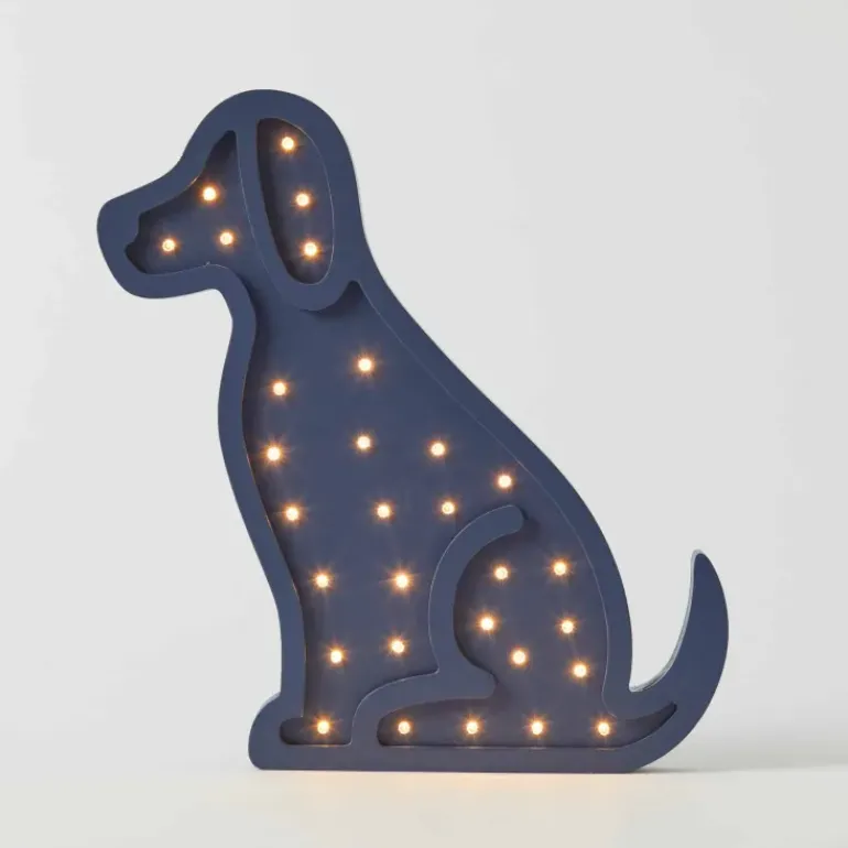 Pilbeam - Wooden Light Puppy
