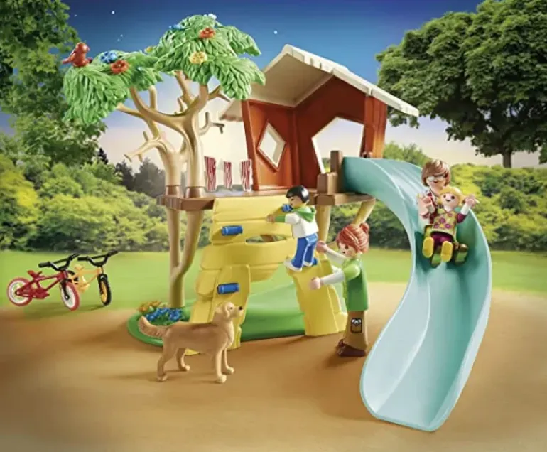 Playmobil - Adventure Treehouse With Slide (71001)