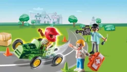 Playmobil - Ambulance Action - Help the Racing Driver (70919)