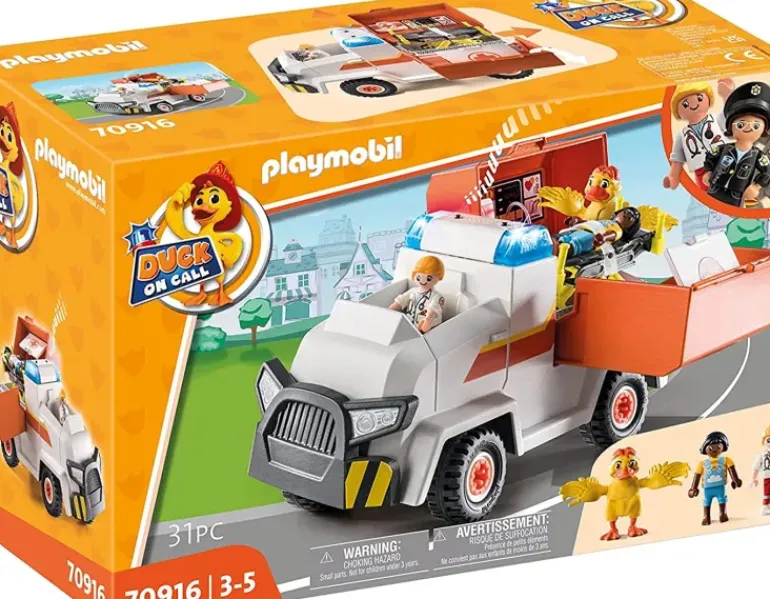 Playmobil - Ambulance Emergeny Vehicle (70916)