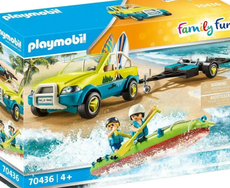 Playmobil - Beach Car With Canoe (70436)