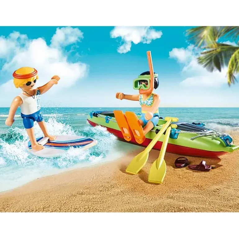 Playmobil - Beach Car With Canoe (70436)