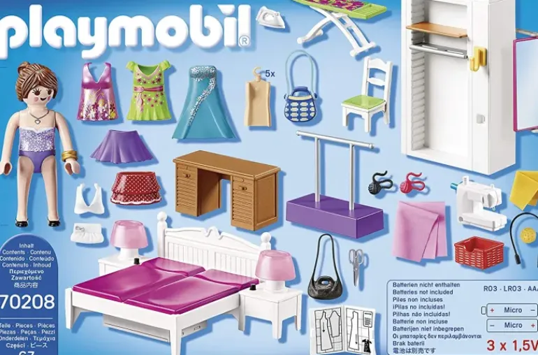 Playmobil - Bedroom With Sewing Corner (70208)