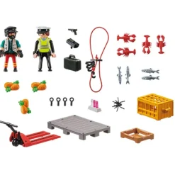 Playmobil - Cargo Customs Check (70775)