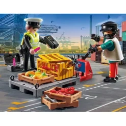 Playmobil - Cargo Customs Check (70775)
