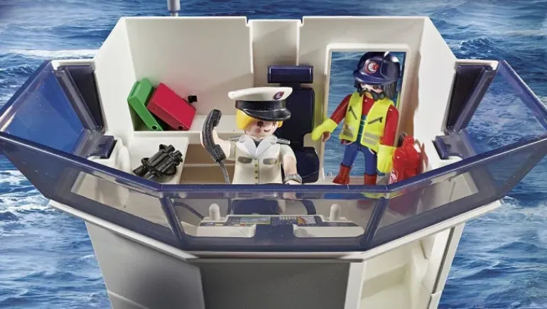 Playmobil - Cargo Ship With Boat (70769)