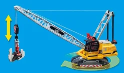 Playmobil - Construction Cable Excavator With Building Section (70442)