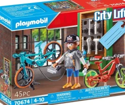 Playmobil - E-Bike Repair Shop Gift Set (70674)