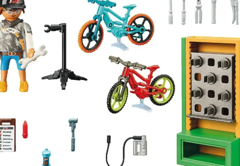 Playmobil - E-Bike Repair Shop Gift Set (70674)