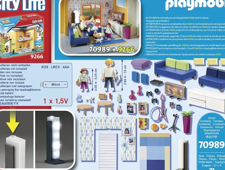 Playmobil - Family Room (70989)