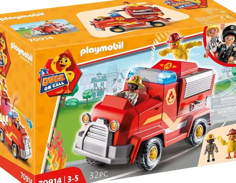 Playmobil - Fire Brigade Emergency Vehicle (70914)