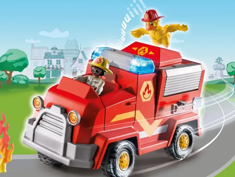 Playmobil - Fire Brigade Emergency Vehicle (70914)