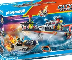 Playmobil - Fire Rescue With Personal Watercraft (70104)