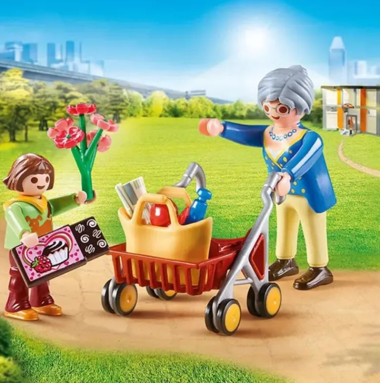 Playmobil - Grandmother With Child (70194)