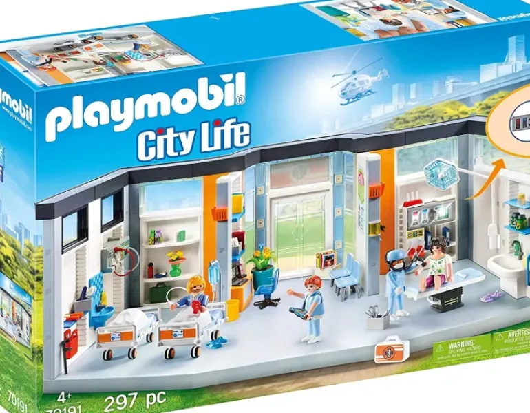 Playmobil - Hospital Furnished Hospital Wing (70191)