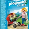 Playmobil - Mother With Twin Stroller (5573)