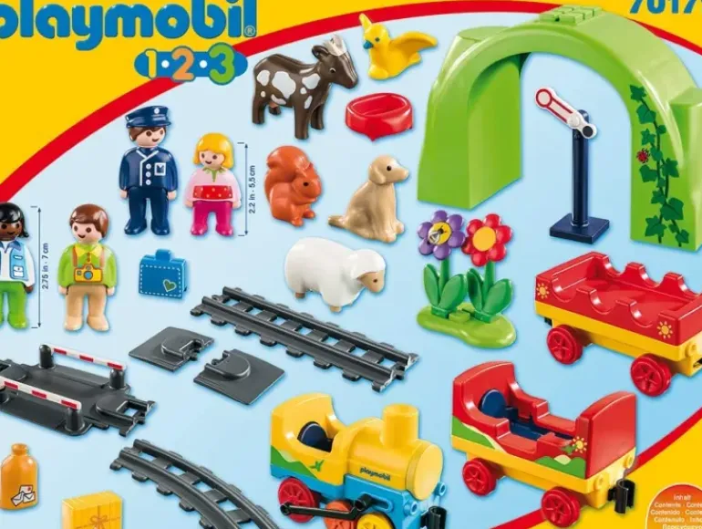 Playmobil - 1.2.3 My First Train Set (70179)