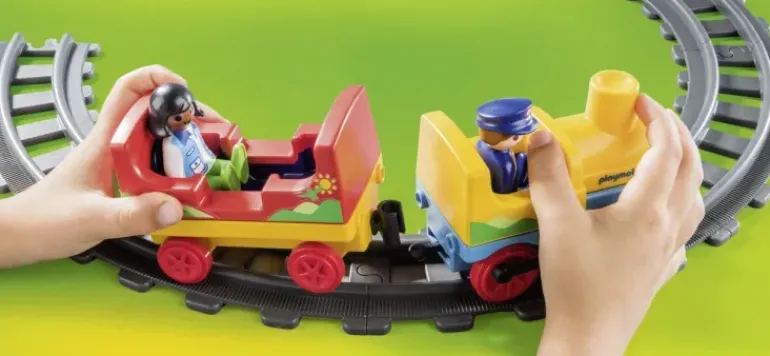 Playmobil - 1.2.3 My First Train Set (70179)