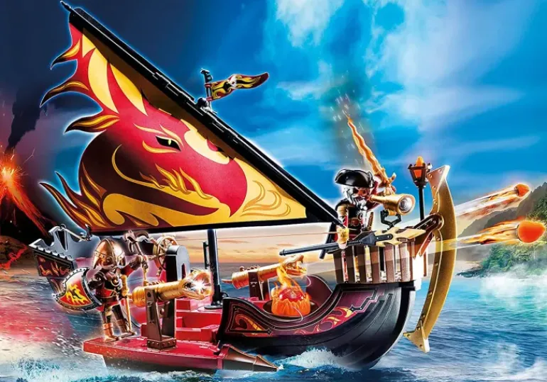 Playmobil - Novelmore Burnham Raiders Fire Ship (70641)