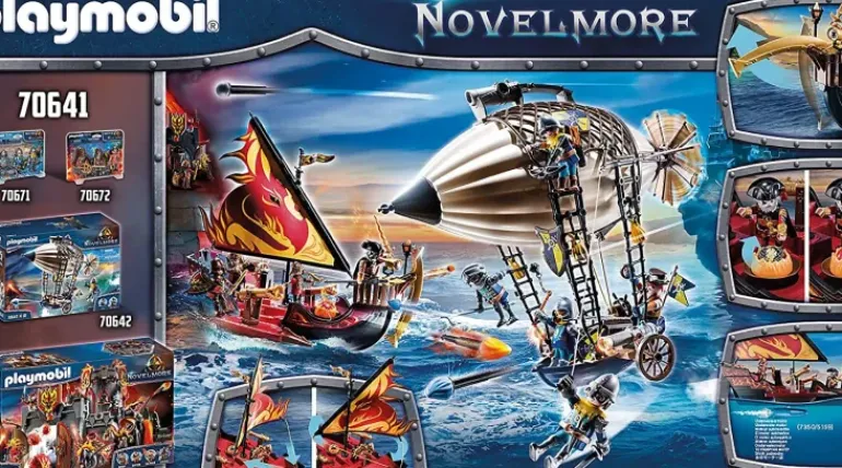 Playmobil - Novelmore Burnham Raiders Fire Ship (70641)