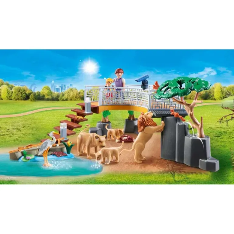 Playmobil - Outdoor Lion Enclosure (70343)