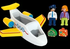 Playmobil - 1.2.3 Plane With Passenger (70185)