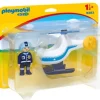 Playmobil - 1.2.3 Police Copter (9383)