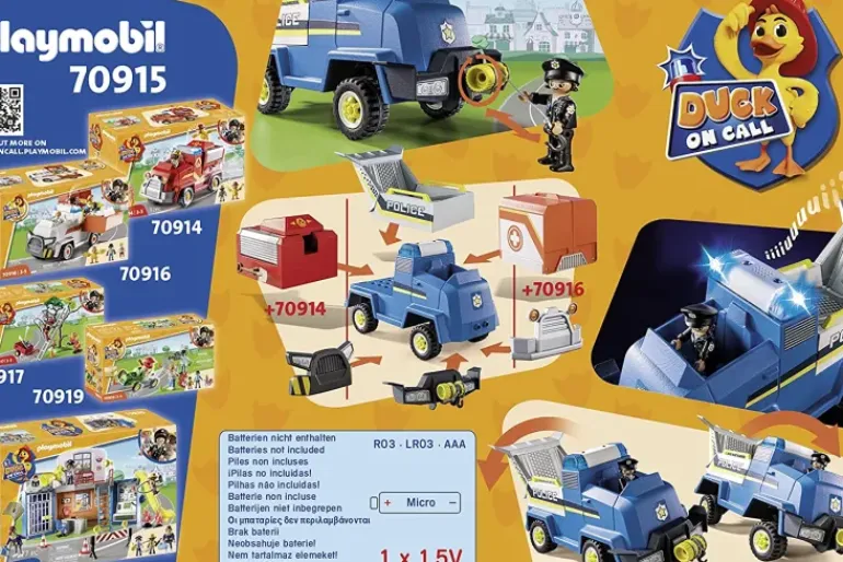 Playmobil - Police Emergency Vehicle (70915)
