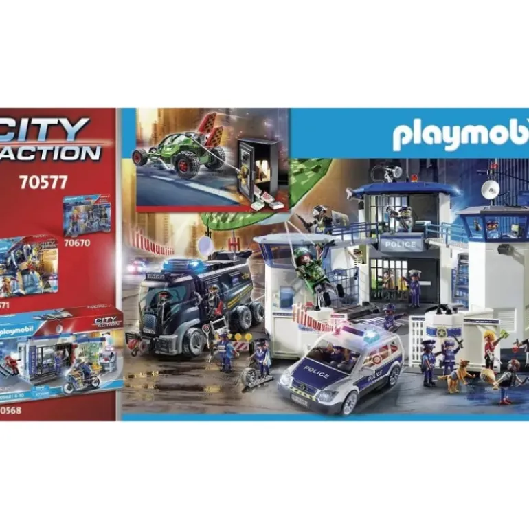 Playmobil - Police Go-Kart Escape (70577)