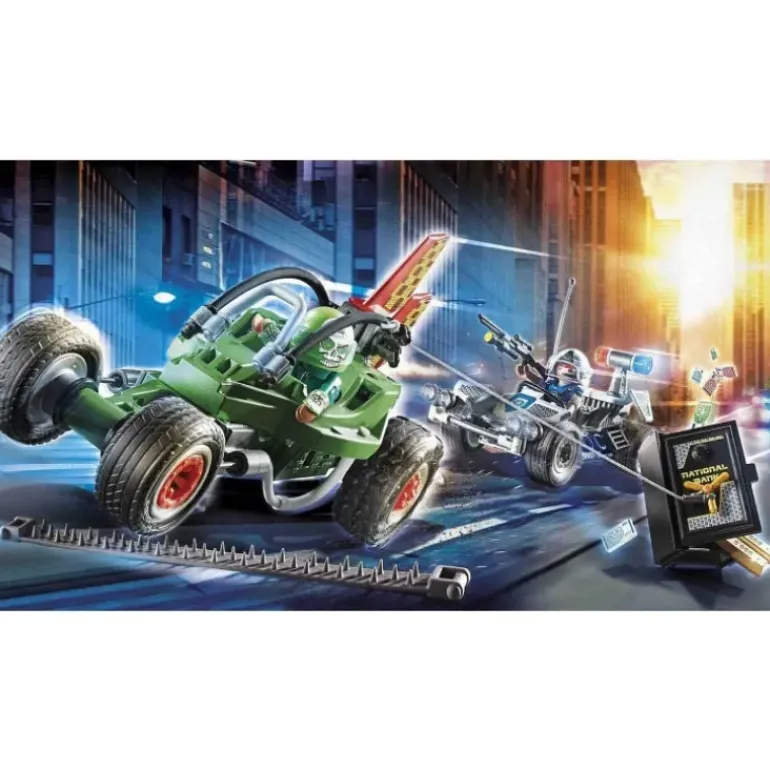Playmobil - Police Go-Kart Escape (70577)
