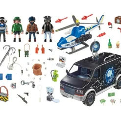 Playmobil - Police Helicopter Pursuit (70575)
