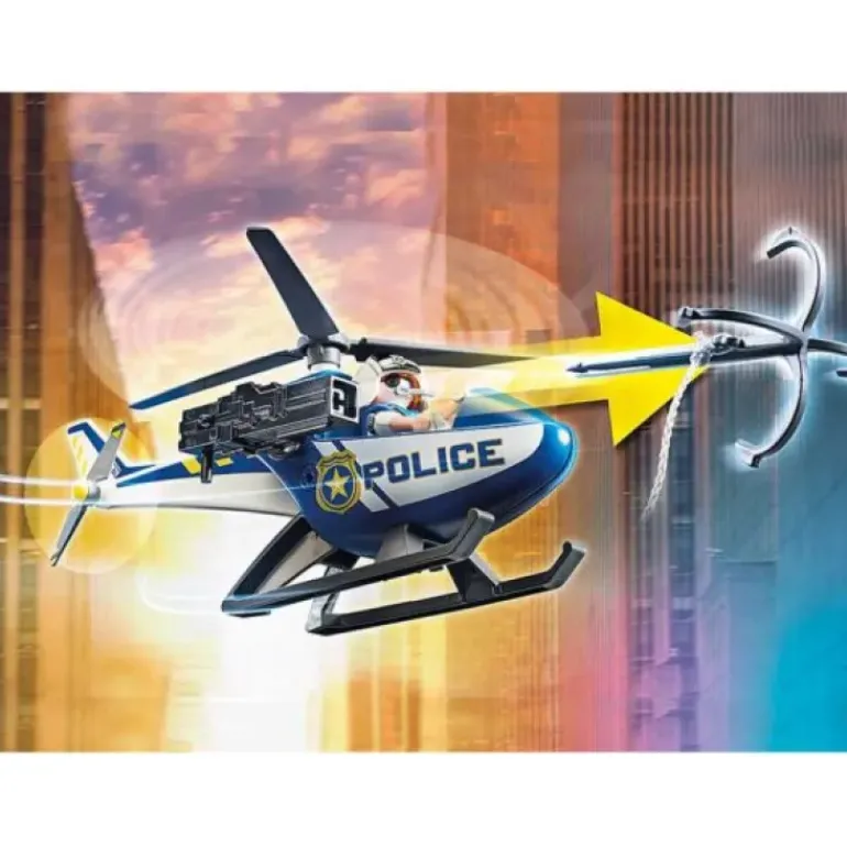 Playmobil - Police Helicopter Pursuit (70575)