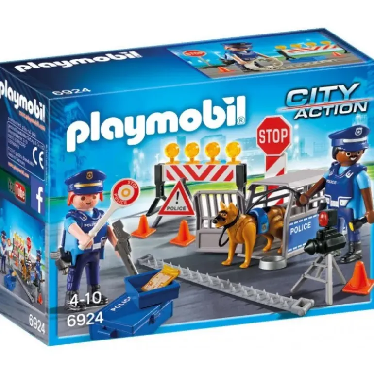 Playmobil - Police Roadblock (6924)