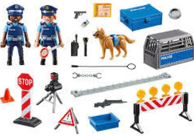 Playmobil - Police Roadblock (6924)