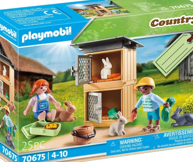 Playmobil - Rabbit Hutch Gift Set (70675)